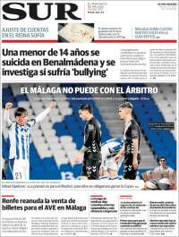 Portada de Diario el Sur (Espa&ntilde;a)