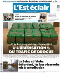 Portada de L'Est Eclair (Francia)