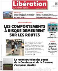 Portada de Libération Champagne (Francia)