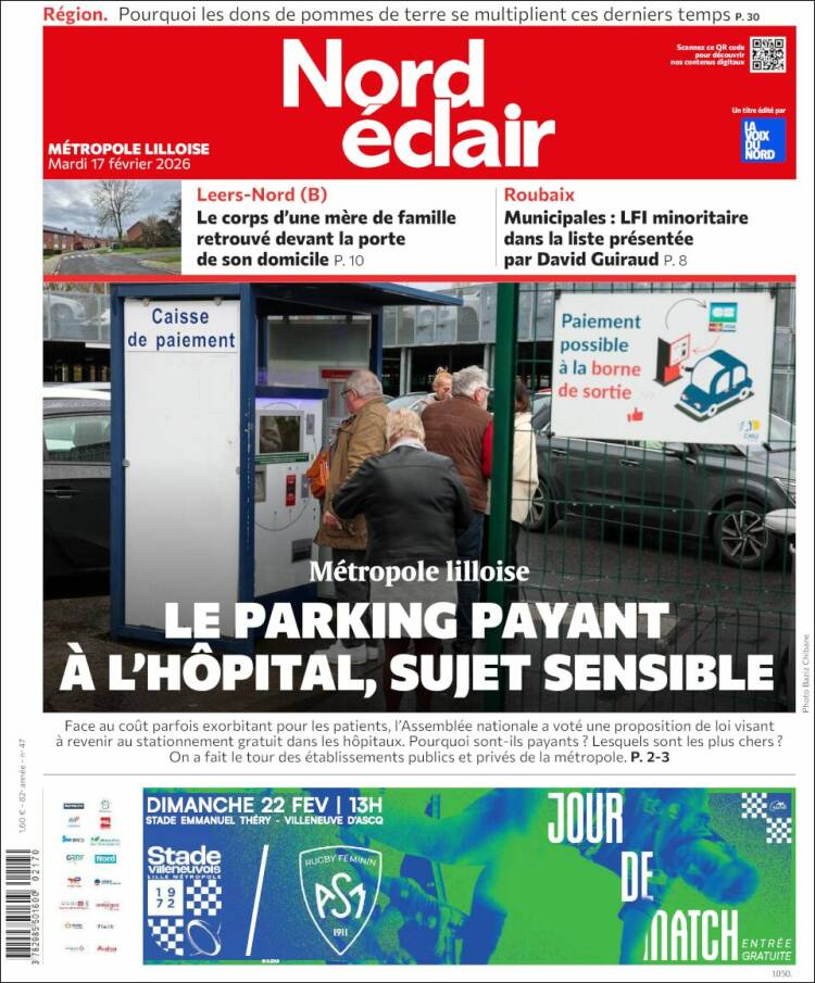 Portada de Nord Éclair (Francia)