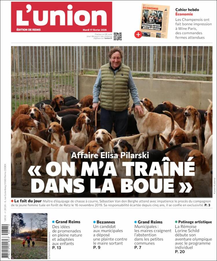 Portada de L'Union (Francia)