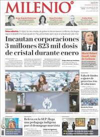 Portada de Milenio de León (M&eacute;xico)