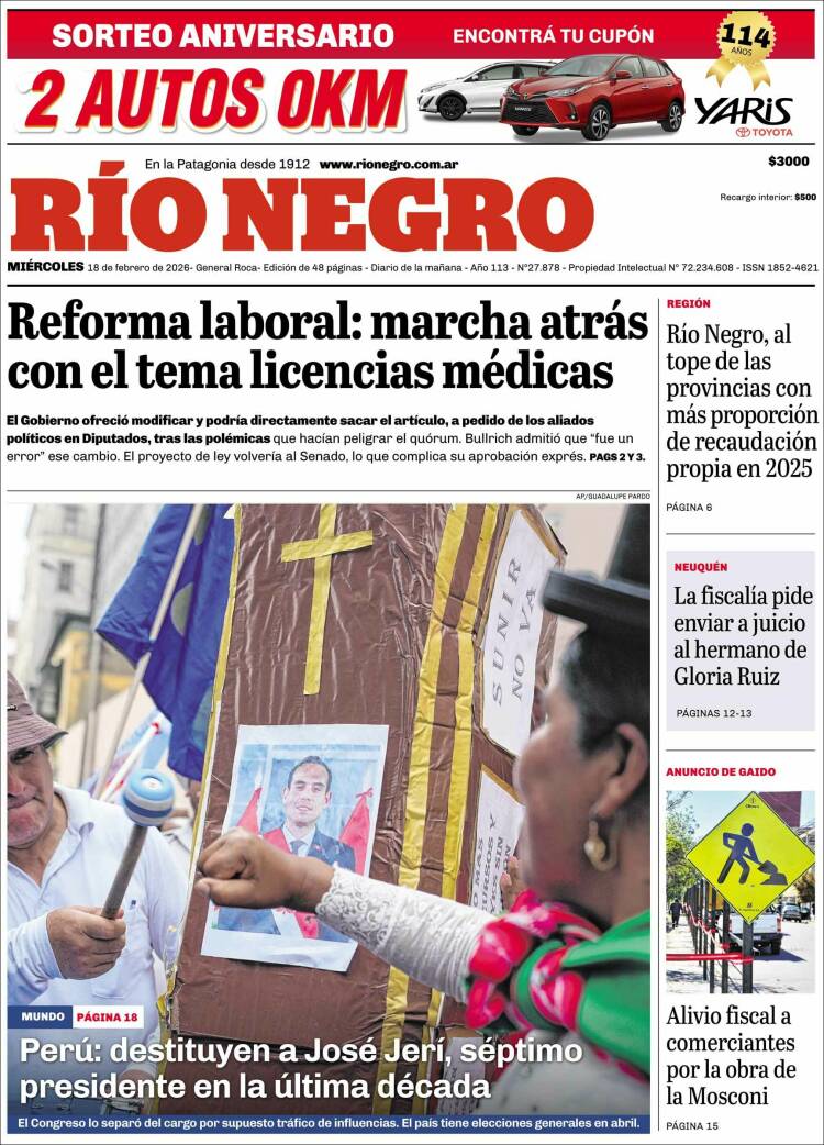 Portada de Rio Negro (Argentina)