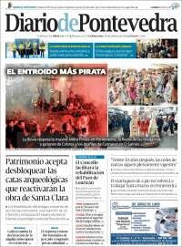 Portada de Diario de Pontevedra (Espa&ntilde;a)