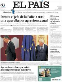 Portada de El País (Espa&ntilde;a)