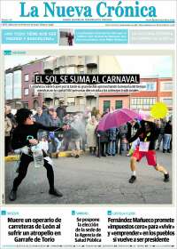 Portada de La Nueva Crónica (Espa&ntilde;a)