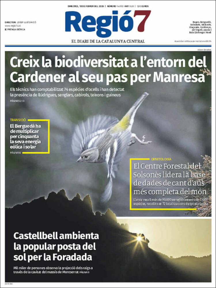 Portada de Regio7 (Espa&ntilde;a)