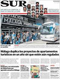 Portada de Diario el Sur (Espa&ntilde;a)