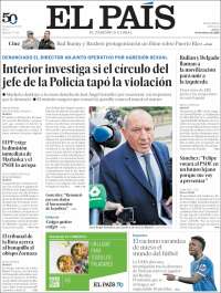 Portada de El País (Espa&ntilde;a)