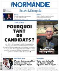 Portada de Paris Normandie (Francia)