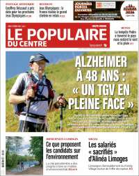 Portada de Le Populaire du Centre (Francia)