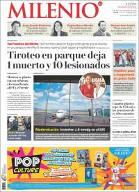 Portada de Milenio de León (M&eacute;xico)