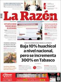 Portada de La Razón (M&eacute;xico)