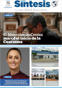 Portada de Síntesis - Puebla (M&eacute;xico)