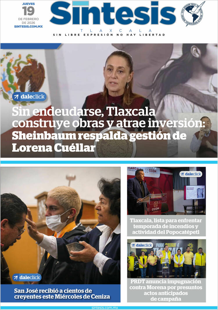 Portada de Síntesis de Tlaxcala (M&eacute;xico)