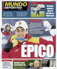 Portada de Mundo Deportivo Gipuzkoa (Espa&ntilde;a)