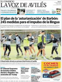 Portada de El Comercio - Avilés (Espa&ntilde;a)