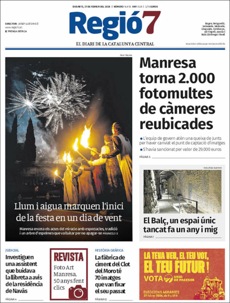 Portada de Regio7 (Espa&ntilde;a)
