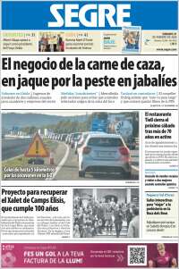 Portada de Segre  (Espa&ntilde;a)