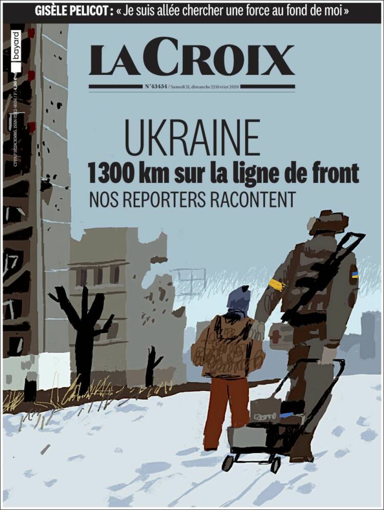 Portada de La Croix (Francia)