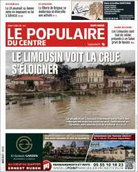 Portada de Le Populaire du Centre (Francia)