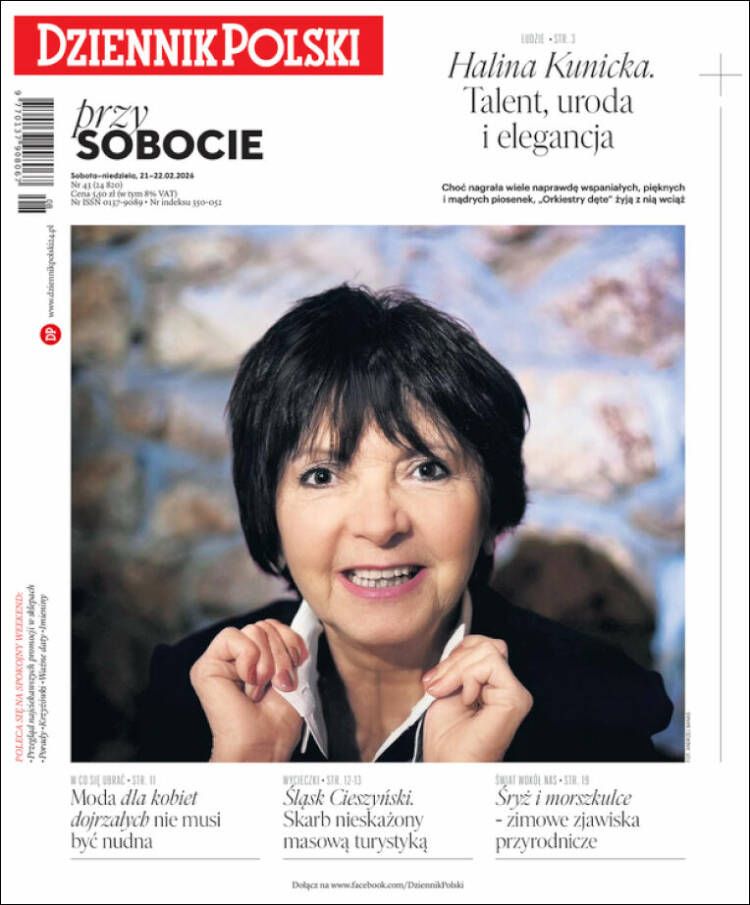 Portada de Dziennik (Polonia)