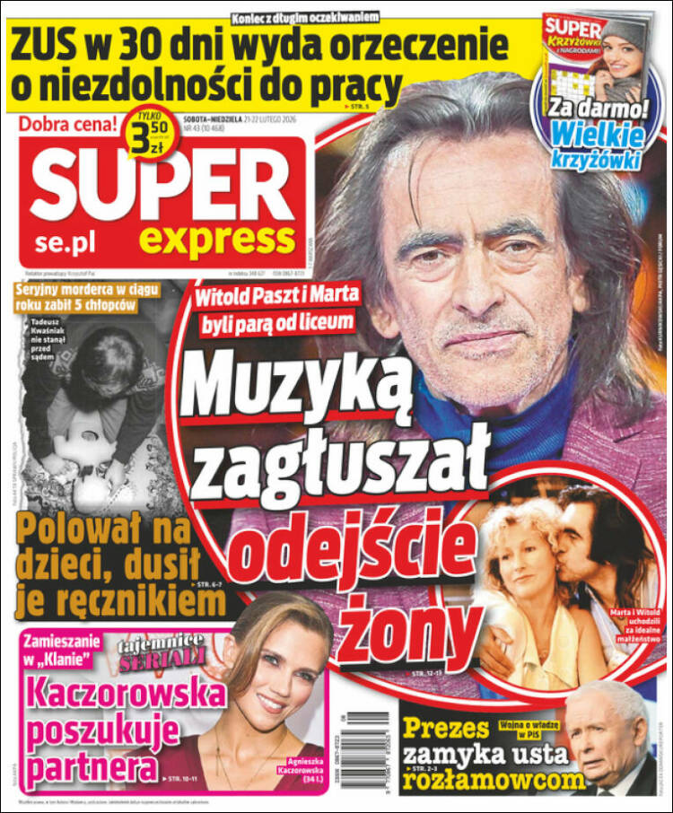 Portada de Super Express (Polonia)