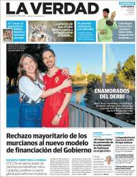 Portada de La Verdad de Cartagena (Spain)