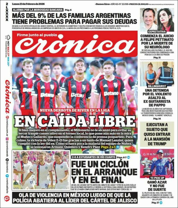 Portada de La Voz del Chaco (Argentina)