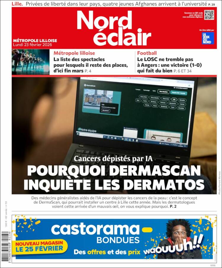 Portada de Nord Éclair (Francia)