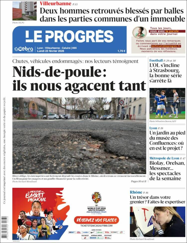 Portada de Progres de Fecamp (Francia)