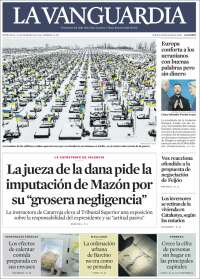 Portada de La Vanguardia (Spain)