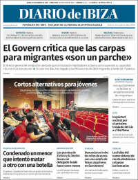 Portada de Diario de Ibiza (Espa&ntilde;a)