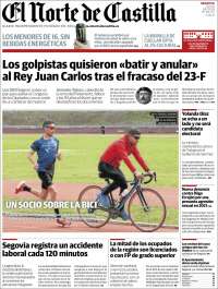 Portada de Norte de Castilla - Segovia (Espa&ntilde;a)