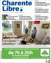 Portada de Charente Libre (Francia)