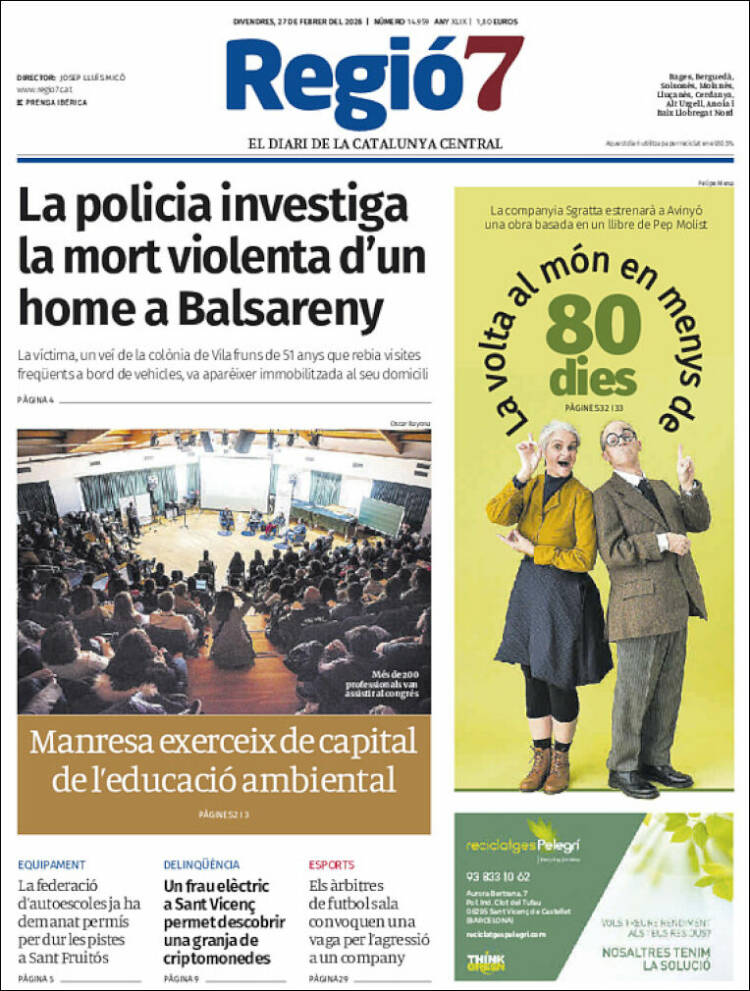 Portada de Regio7 (Espa&ntilde;a)