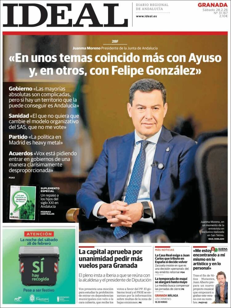 Portada de Ideal (Espa&ntilde;a)