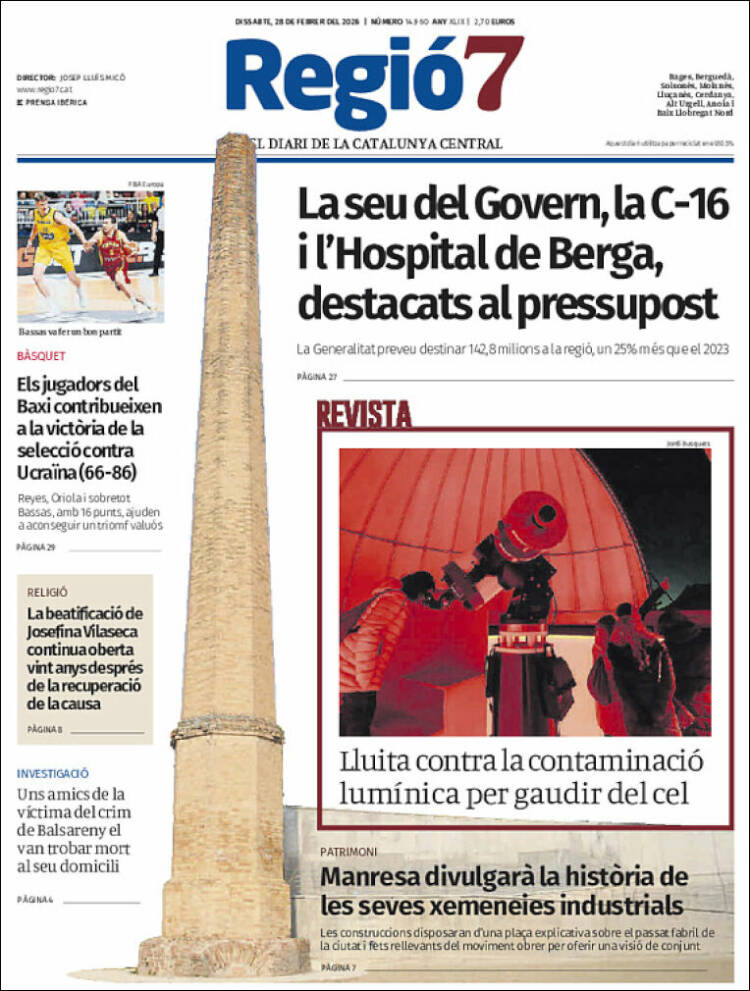 Portada de Regio7 (Espa&ntilde;a)