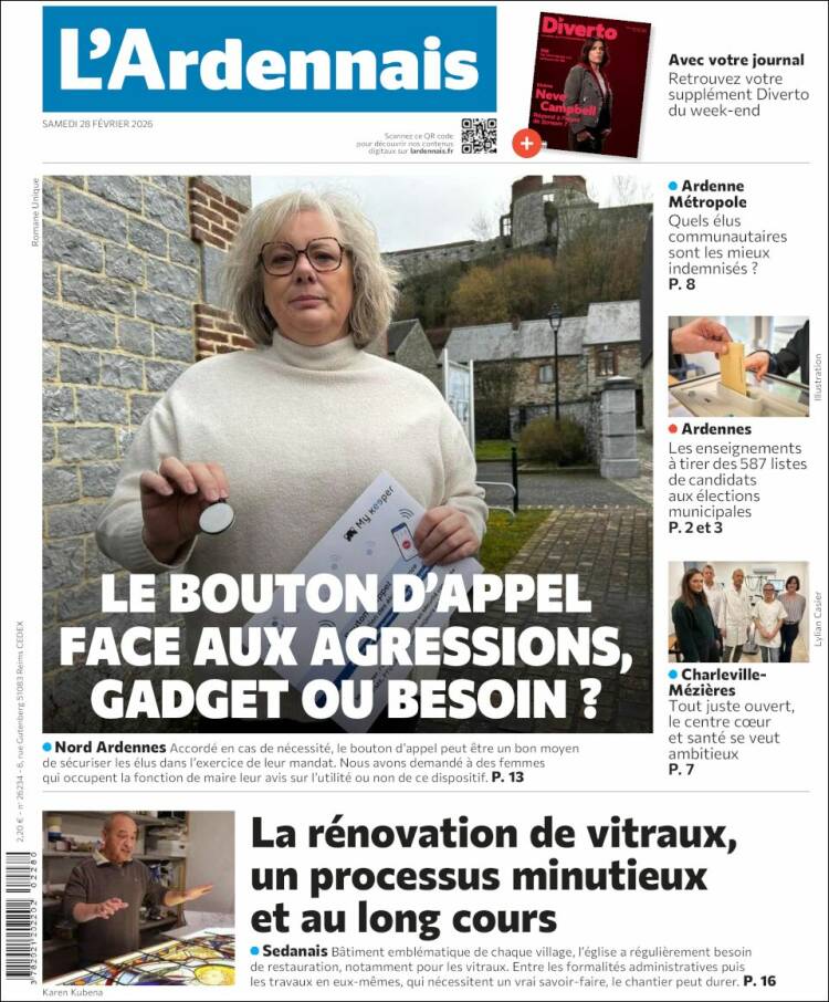 Portada de L'Ardenais (Francia)