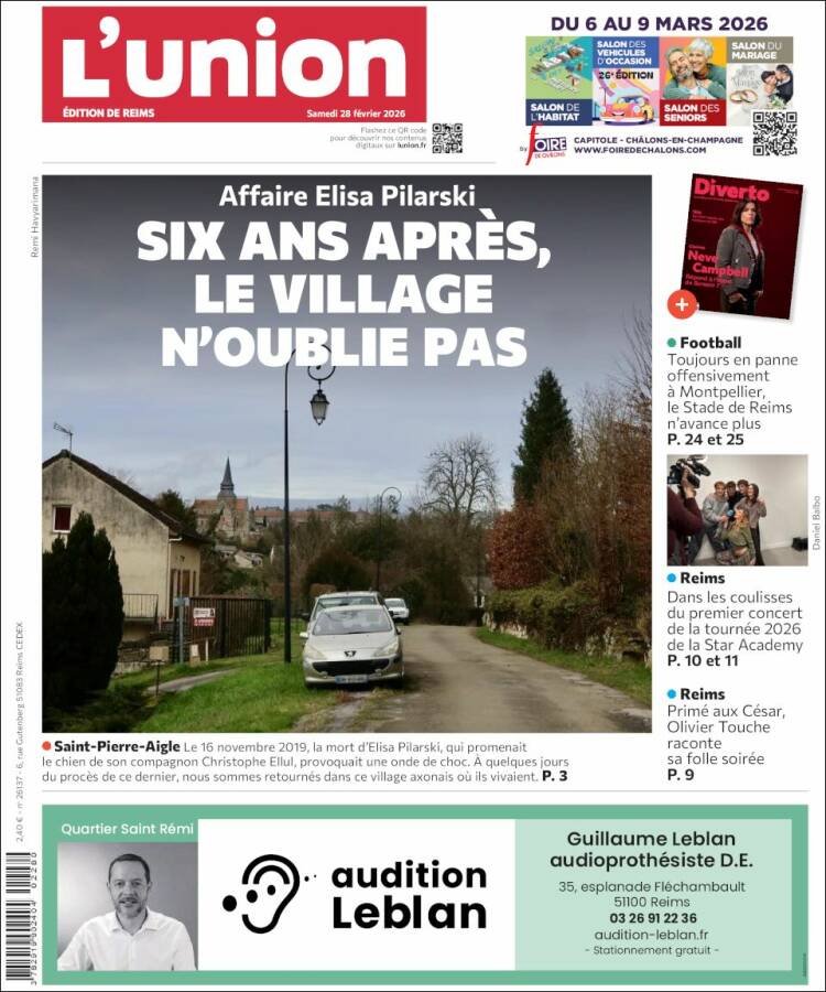 Portada de L'Union (Francia)