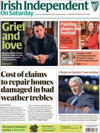 Portada de Irish Independent (Irlanda)