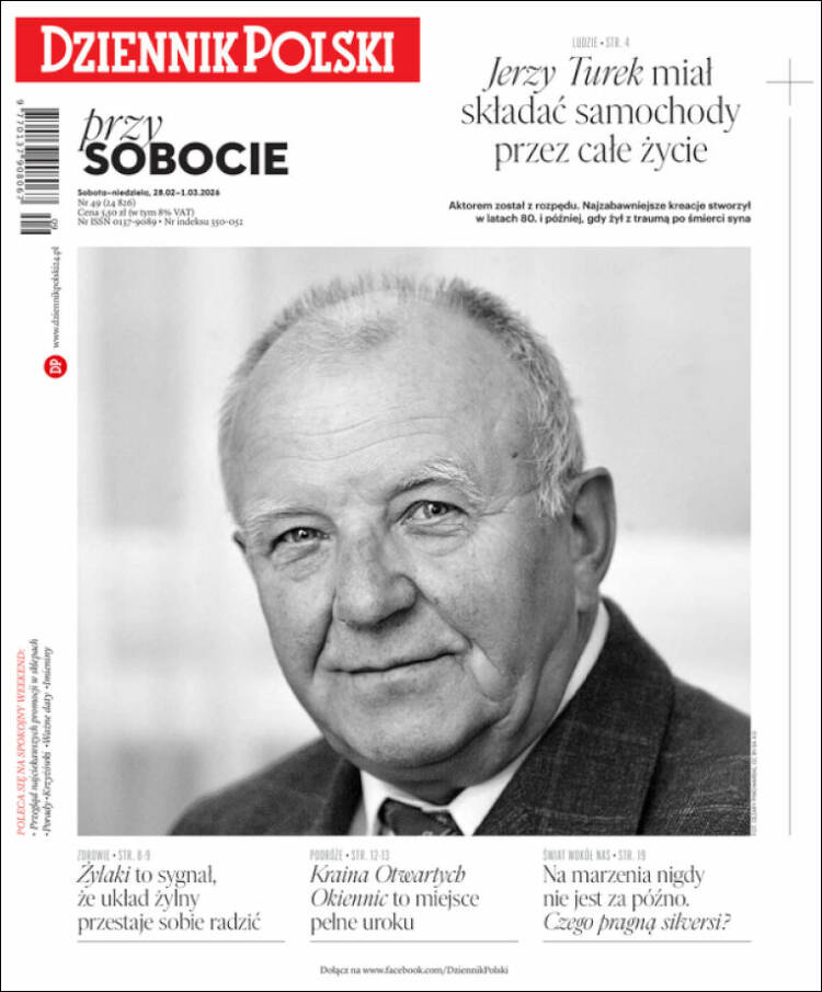 Portada de Dziennik (Polonia)