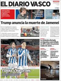 Portada de Diario Vasco (Espa&ntilde;a)