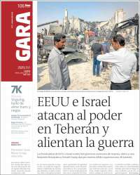 Portada de Gara (Espa&ntilde;a)