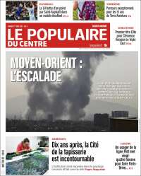 Portada de Le Populaire du Centre (Francia)