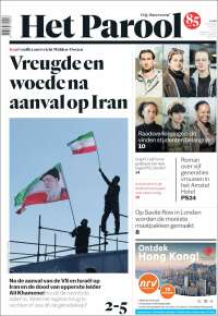Portada de Het Parool (Pays-Bas)