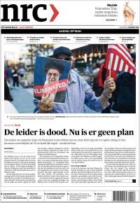 Portada de NRC Handelsblad (Pays-Bas)
