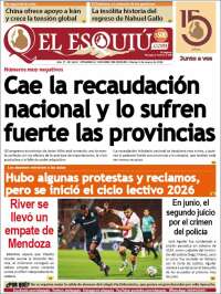 Portada de El Esquiu (Argentina)