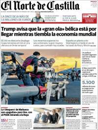 Portada de Norte de Castilla - Segovia (Espa&ntilde;a)