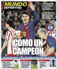 Portada de El Mundo Deportivo (Espagne)